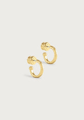 Farrier Small Hoop Earrings
