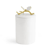 Medium Butterfly Ginkgo Gold Porcelain Canister