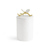 Small Butterfly Ginkgo Gold Porcelain Canister