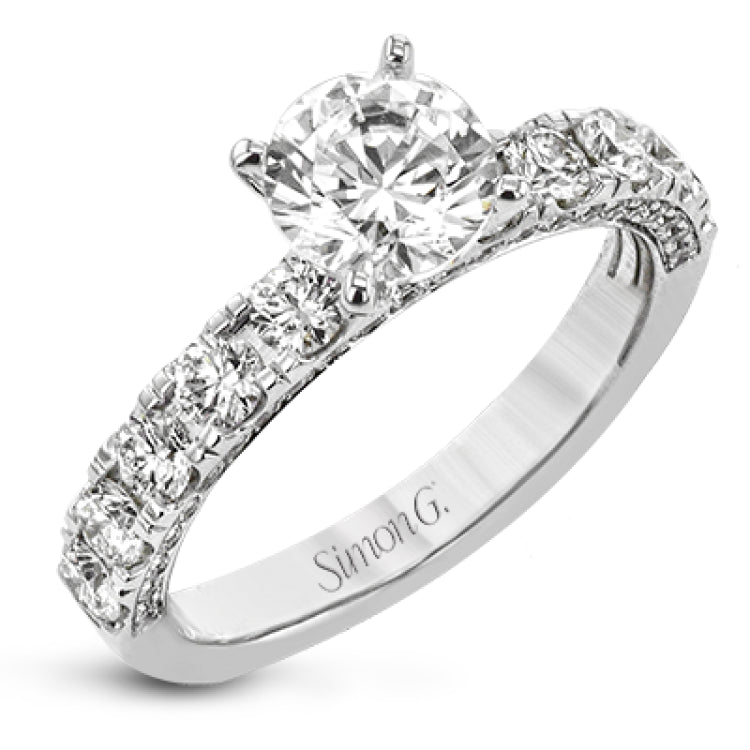 This classic straight band stands out from the crows due to its full 1.00 ctw of diamonds that sparkle and shine.