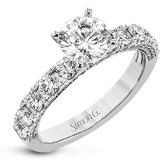 This classic straight band stands out from the crows due to its full 1.00 ctw of diamonds that sparkle and shine.
