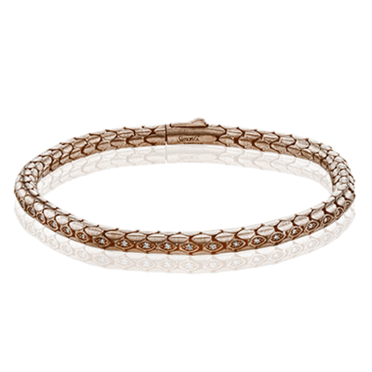 This men's bracelet features .32 ctw of black diamonds set into 14k gold with a brushed finish.