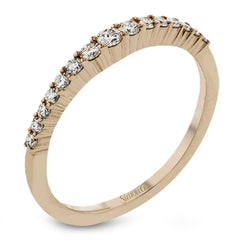 This lovely band comes in all tones of gold that can be stacked together to form one larger look, or worn separately. Each band contains .26 ctw of shining white diamonds.