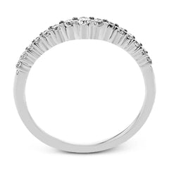 This lovely band comes in all tones of gold that can be stacked together to form one larger look, or worn separately. Each band contains .26 ctw of shining white diamonds.