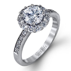 18K White Gold Set featuring 1.36ct Diamonds