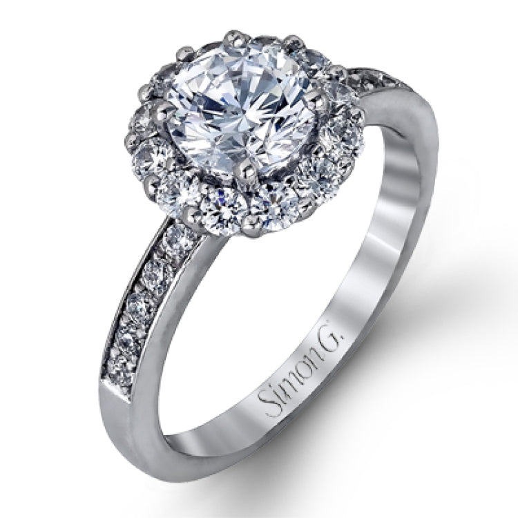 18K White Gold Set featuring 1.36ct Diamonds