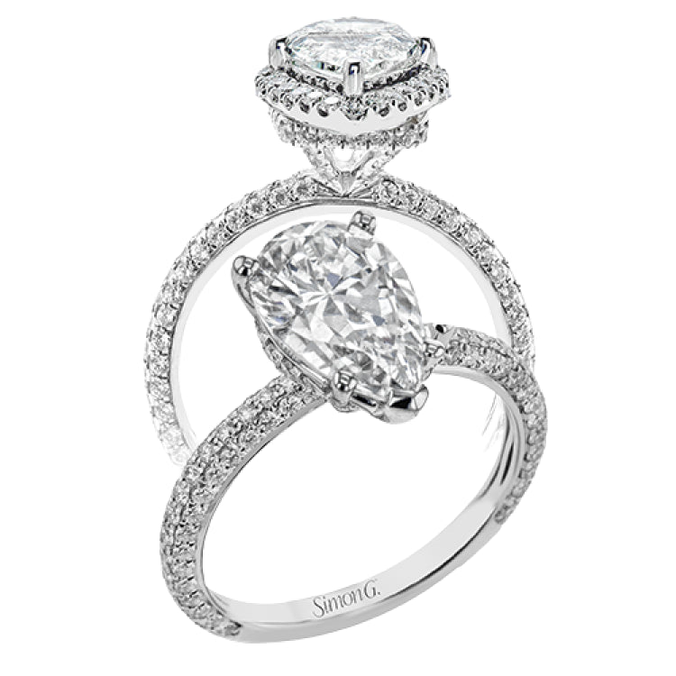 LR3022-PR ENGAGEMENT RING