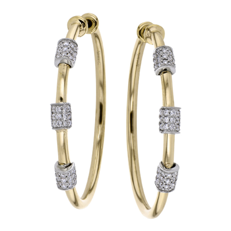 LE4996 HOOP EARRING