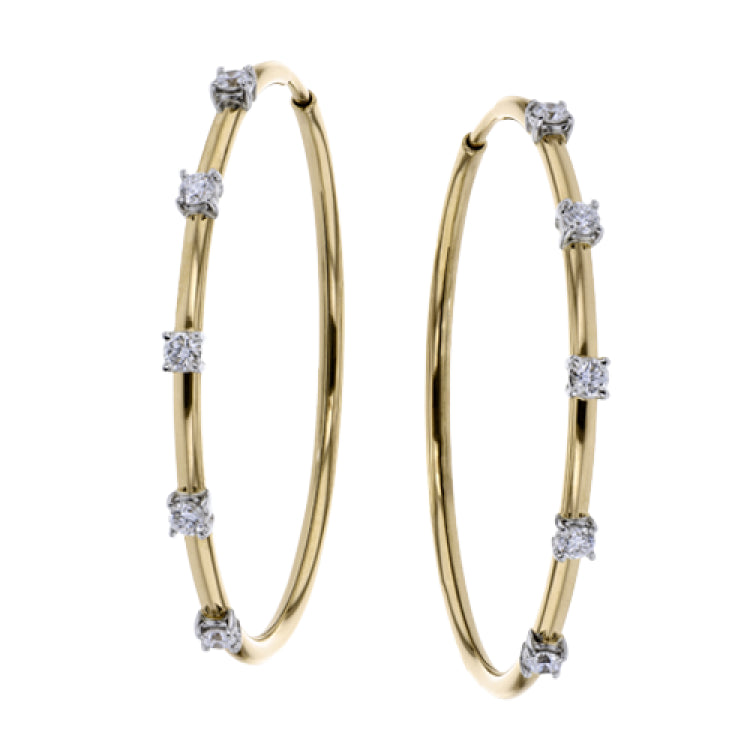 LE4985 HOOP EARRING
