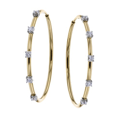 LE4985 HOOP EARRING