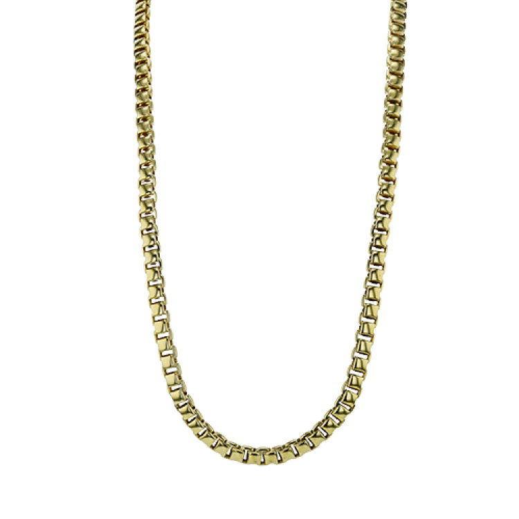 LN4166-Y GENT NECKLACE