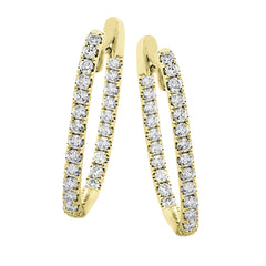 LE4701-Y HOOP EARRING