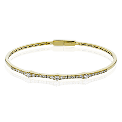 18K Yellow Gold Flex Bangle