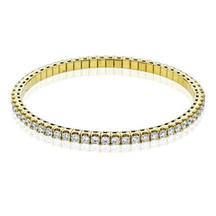 Diamond Stretch Bracelet in 18K Gold
