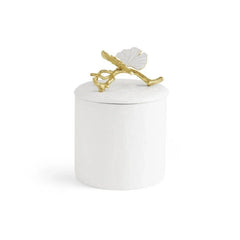 X-Small Butterfly Ginkgo Gold Porcelain Canister