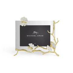 Butterfly Ginkgo Gold Reflective Frame