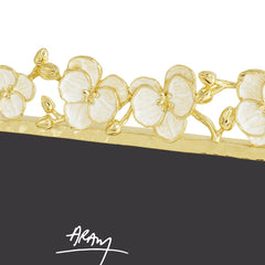 Orchid Sculpted 5 x 7 Frame